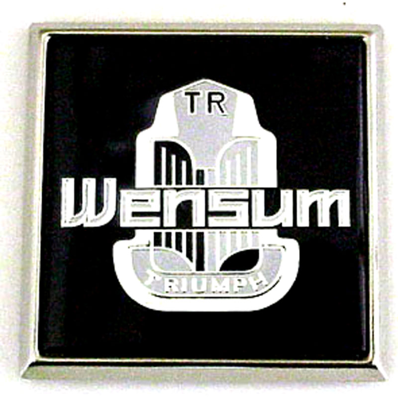 Triumph TR Wensum  car badge
